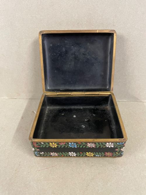 AN ANTIQUE CHINESE COISONNE BOX - ADDITIONAL PHOTO 3