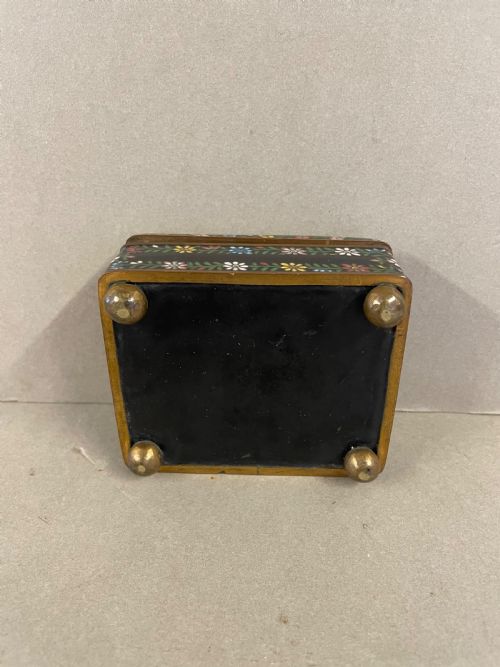 AN ANTIQUE CHINESE COISONNE BOX - ADDITIONAL PHOTO 5