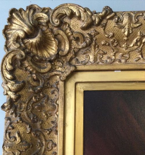 AN ANTIQUE PORTRAIT OF A LADY - ADDITIONAL PHOTO 6