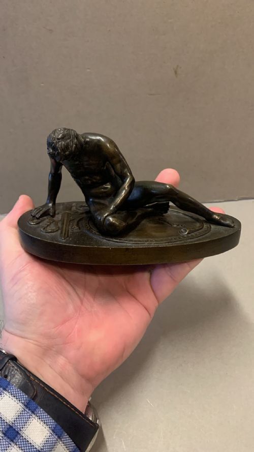 a grand tour bronze of the dying gaul - CATEGORY: ANTIQUE METAL - DATED 19TH CENTURY