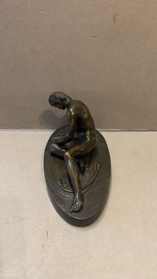 A GRAND TOUR BRONZE OF THE DYING GAUL - ADDITIONAL PHOTO 2