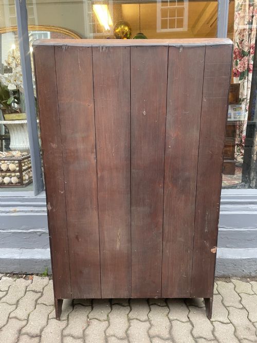 AN ANTIQUE PINE SETTLE - ADDITIONAL PHOTO 3