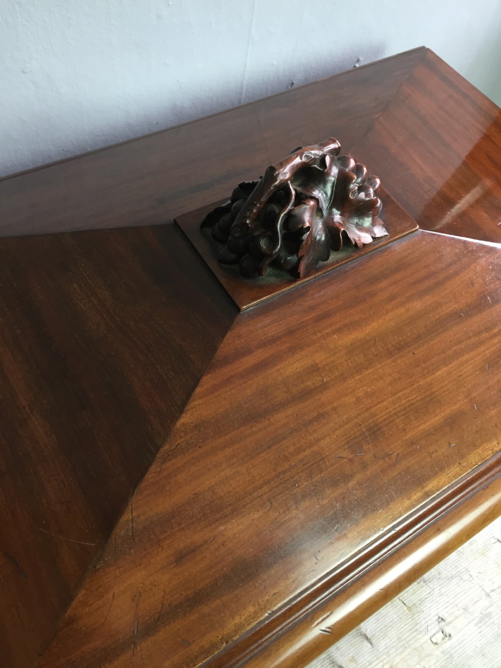 A William IV mahogany cellarette View III