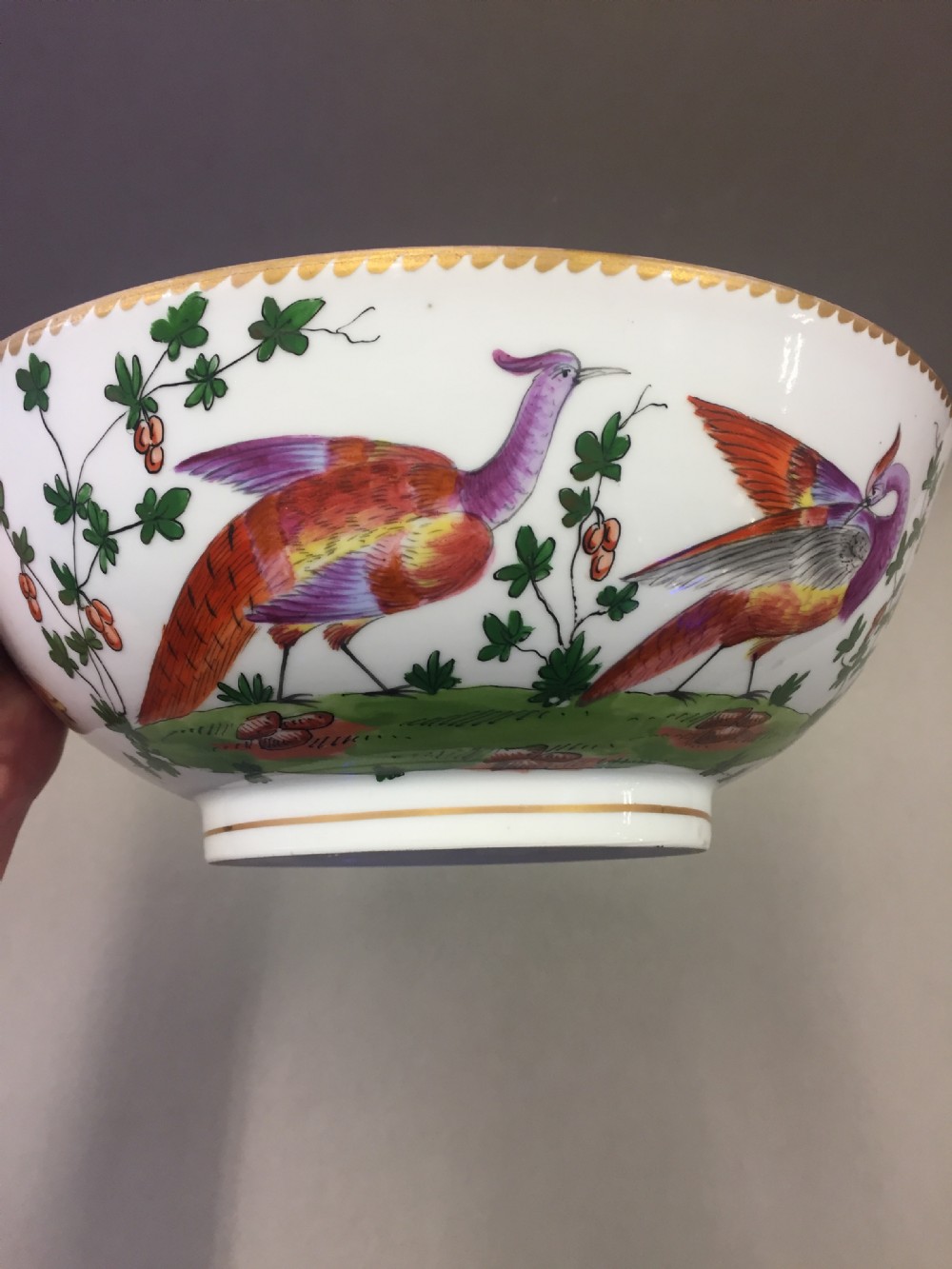 A 19thC French Samson bowl. View V