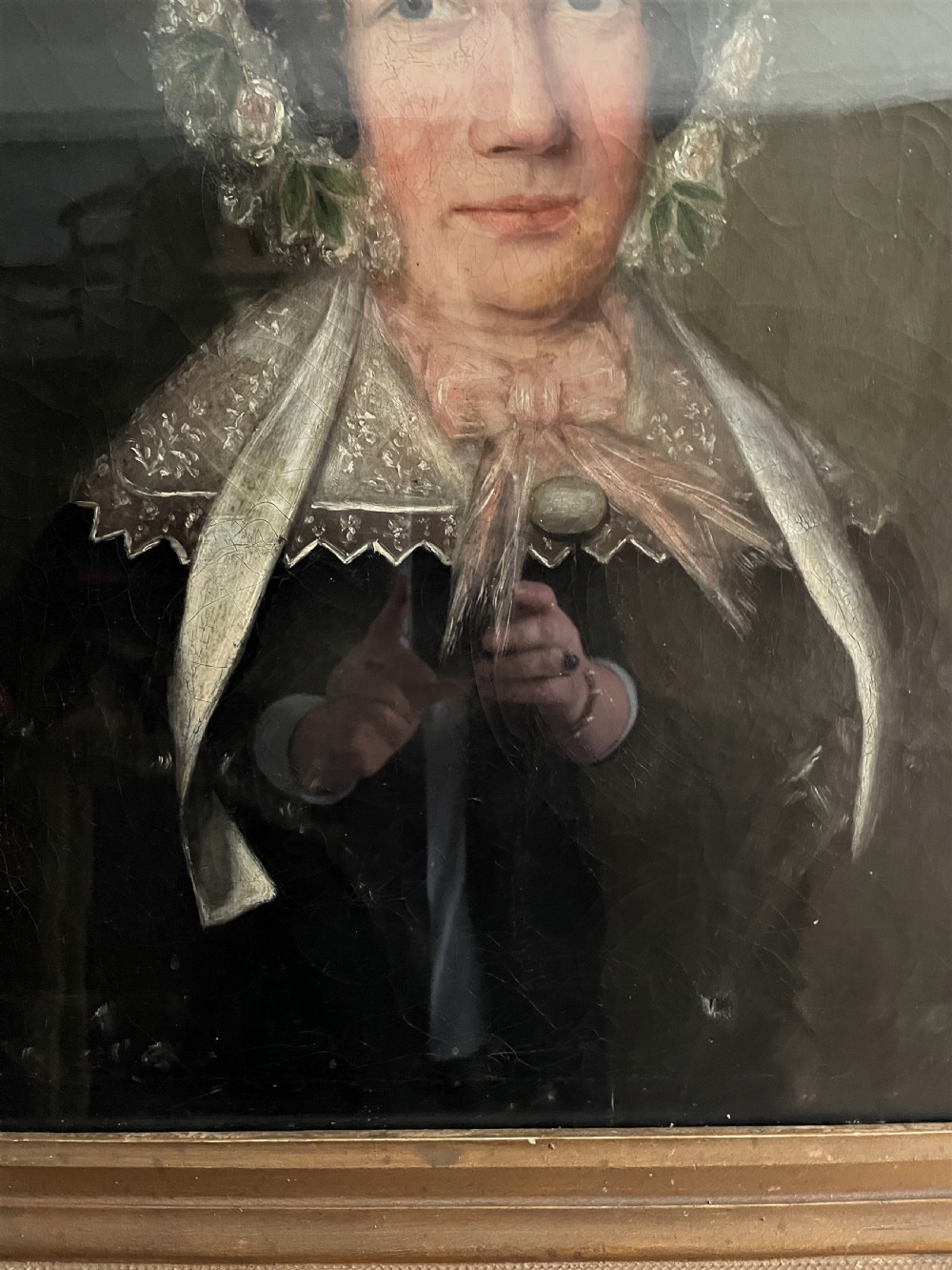 A mid 19thC portrait of a lady View III