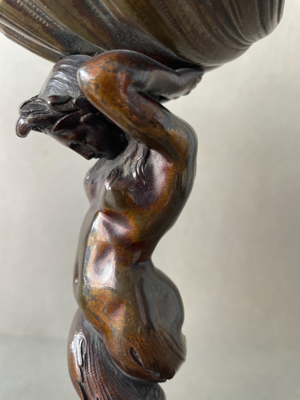 A Regency Pair of Bronze Tazzas View III