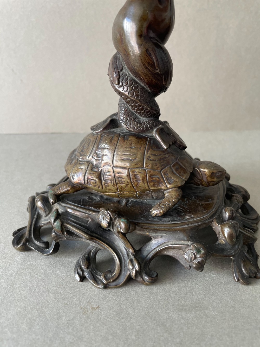 A Regency Pair of Bronze Tazzas View VII
