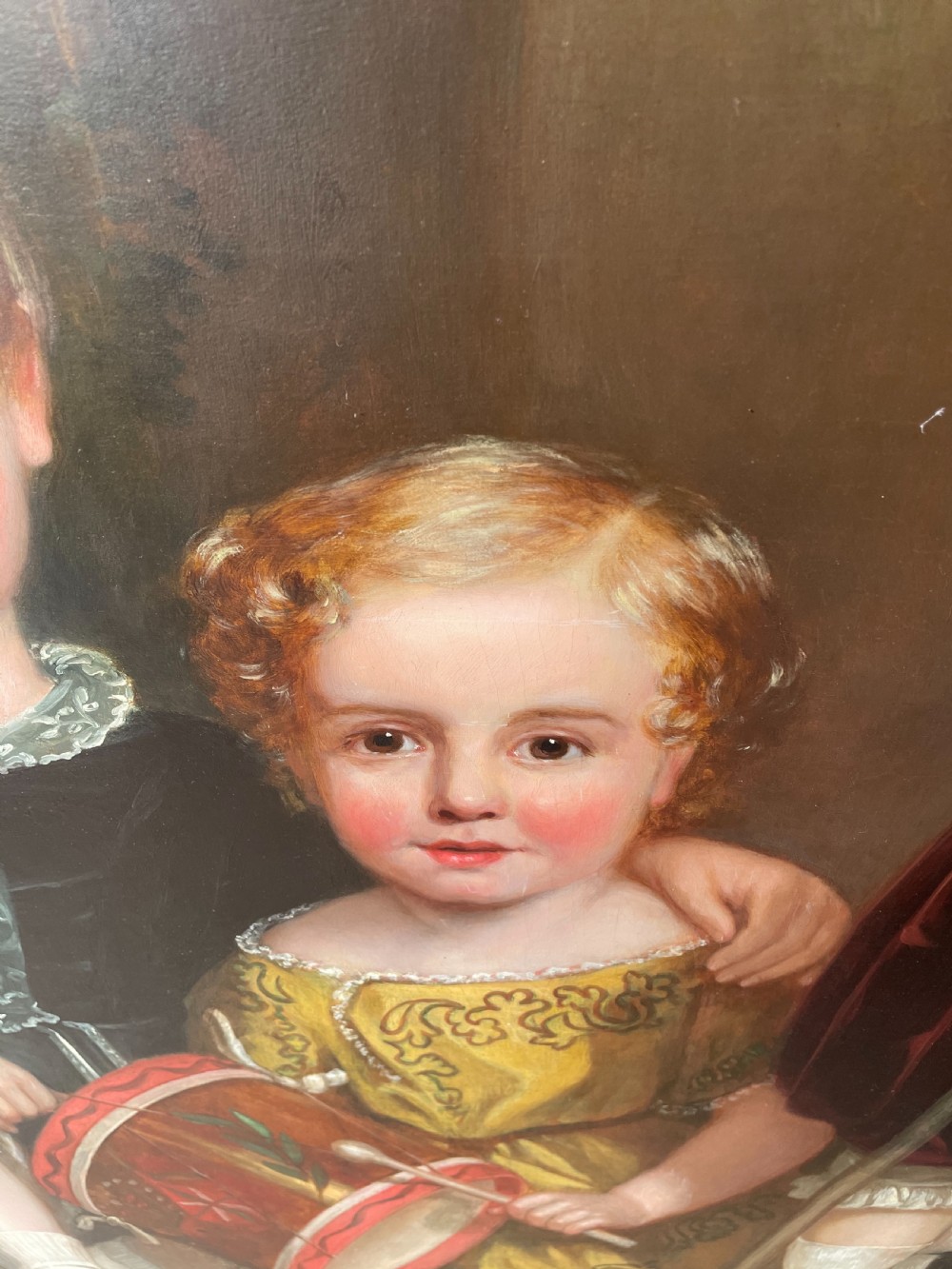 A wonderful 19thC portrait of three children View VI