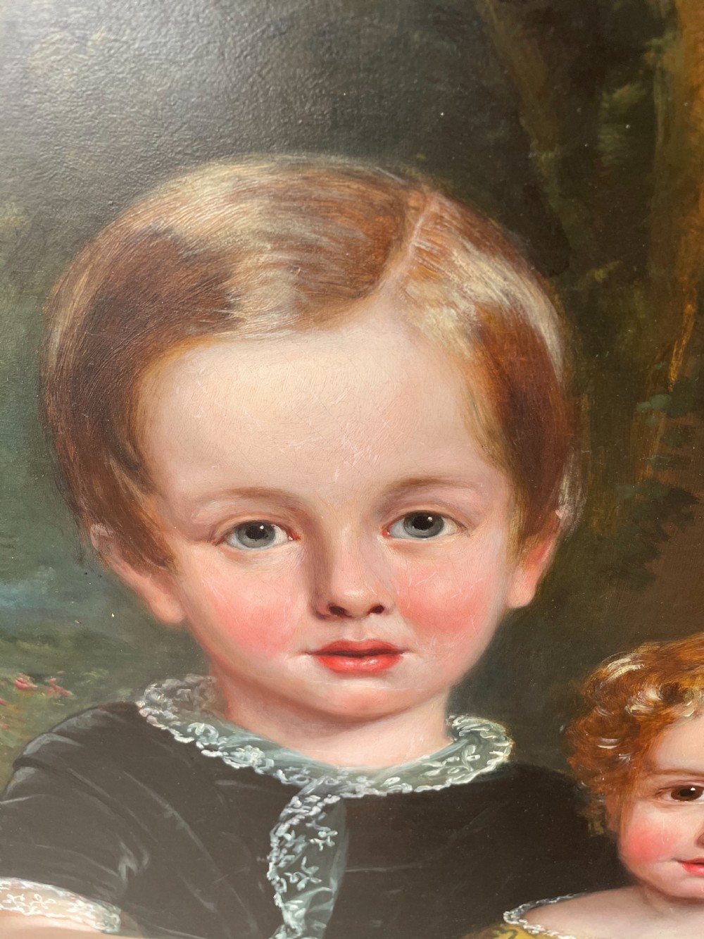 A wonderful 19thC portrait of three children View VII