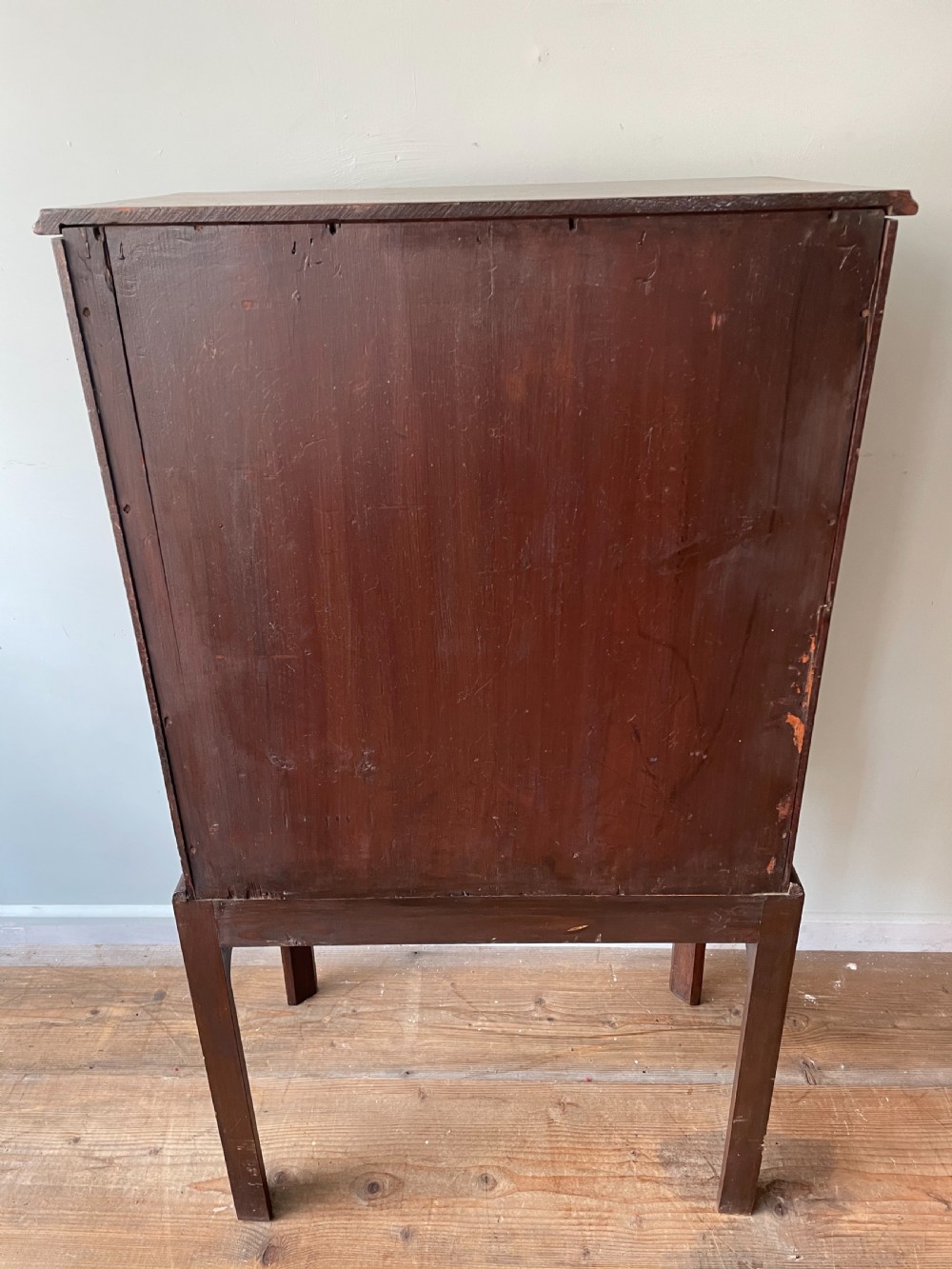 A late 19thC mahogany specimen chest on stand View IV