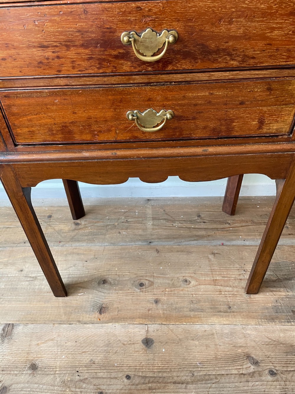 A late 19thC mahogany specimen chest on stand View VI