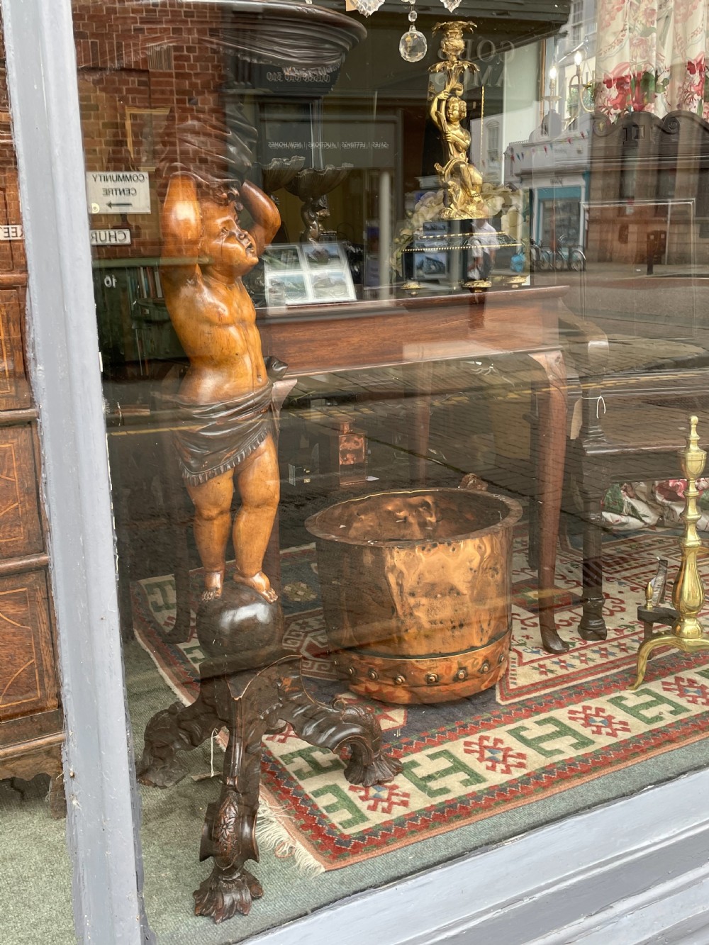 A Venetian Cherub Figural Table View XI