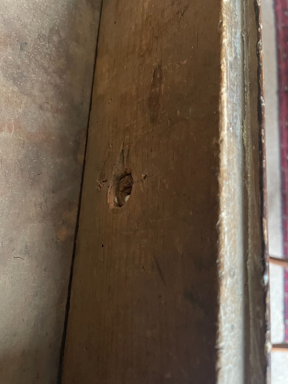 A 19thC pine dresser base View V
