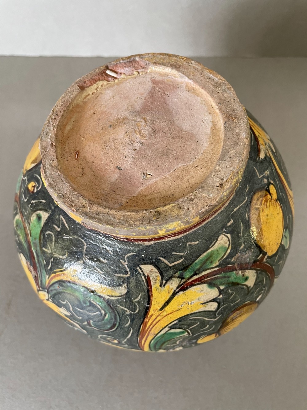 A 17thC Italian Majolica Vase View VIII