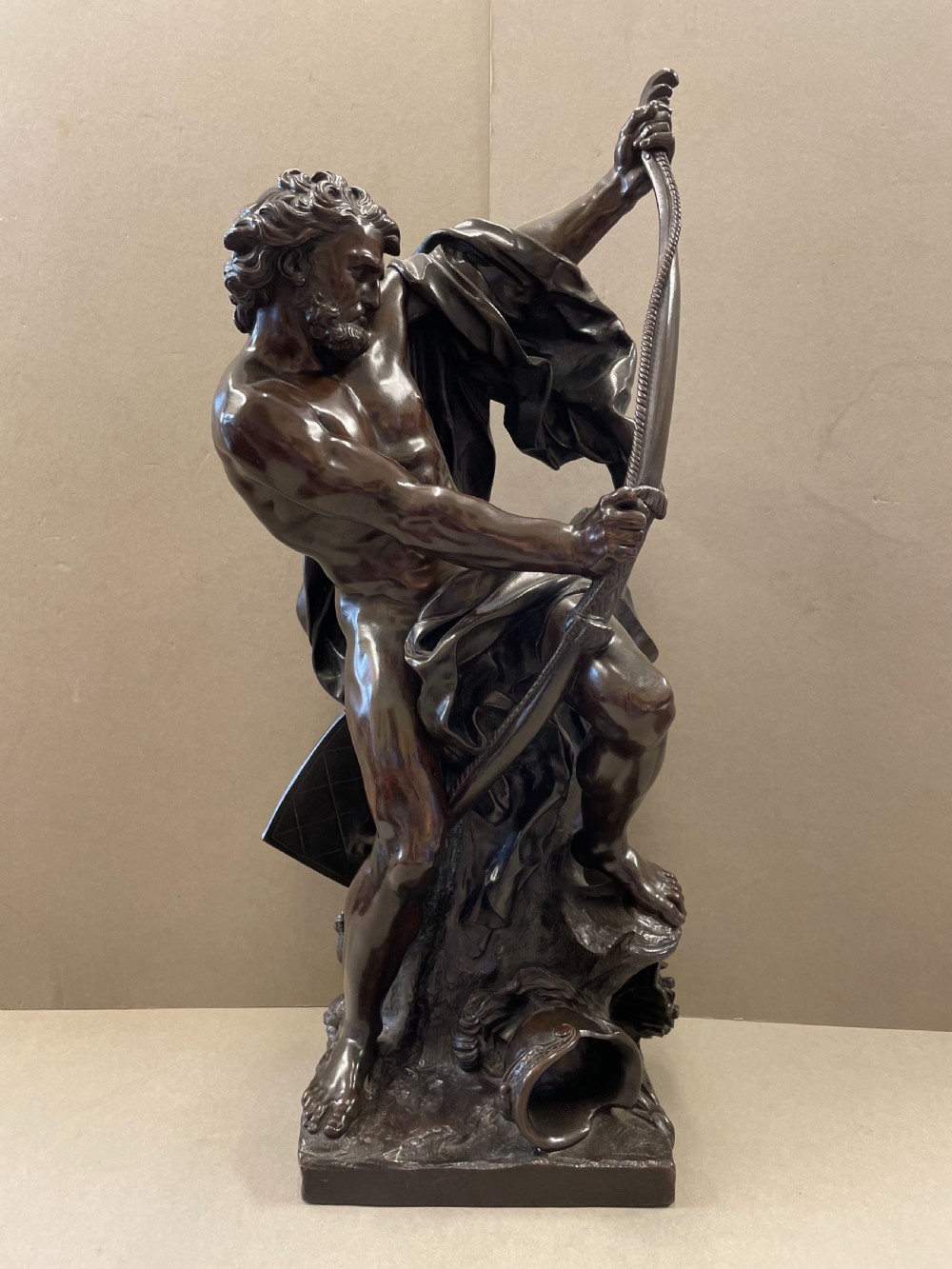 A 19thC Bronze of Ulysses