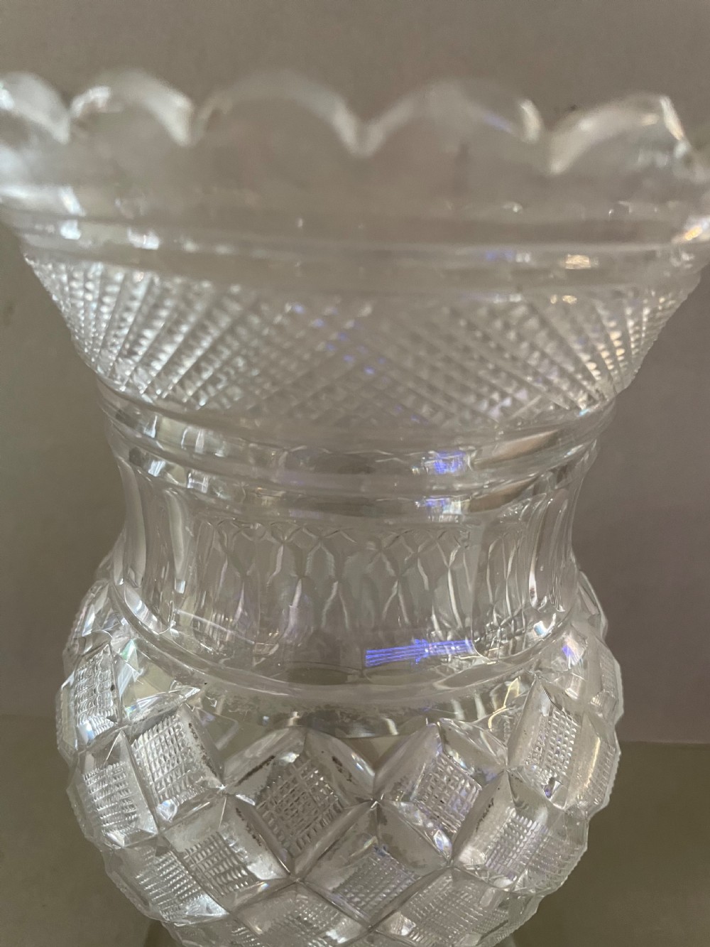 An Stourbridge Antique Celery Vase View III