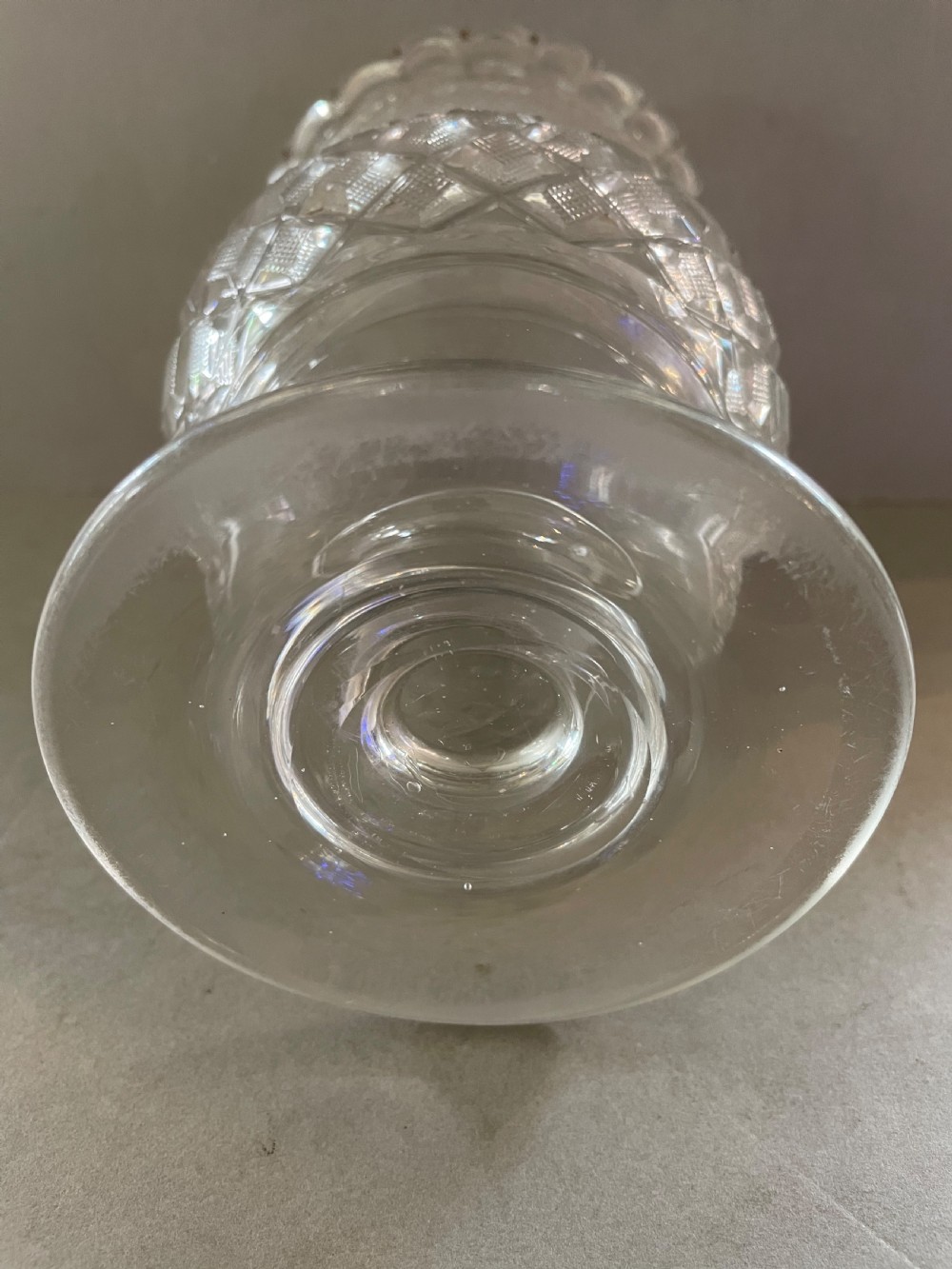 An Stourbridge Antique Celery Vase View V