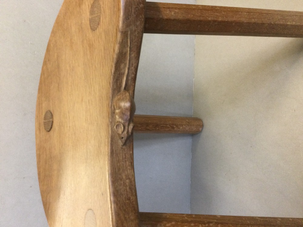 Mouseman Stool View II