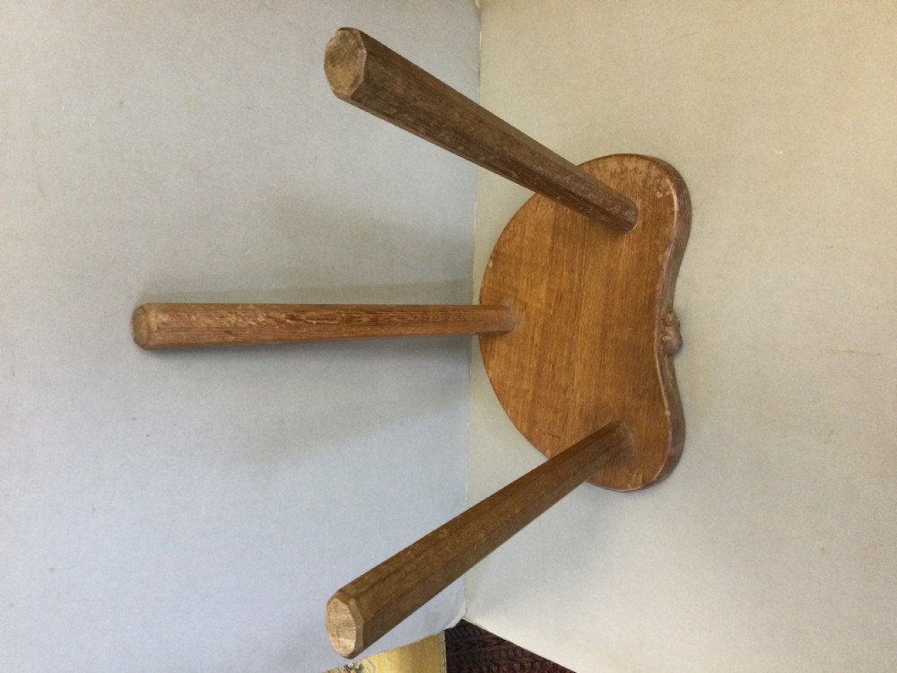 Mouseman Stool View IV