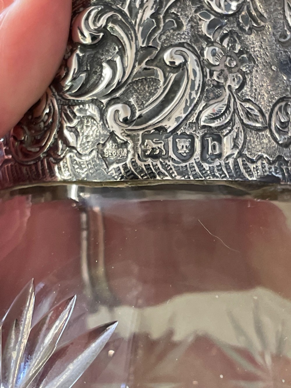 An Antique Silver Claret Jug View V