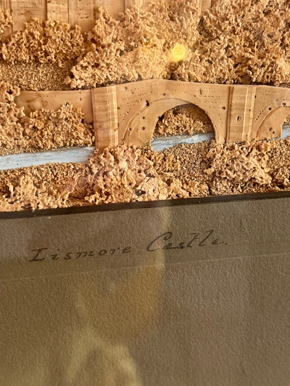 A 19thC Cork Diarama View V