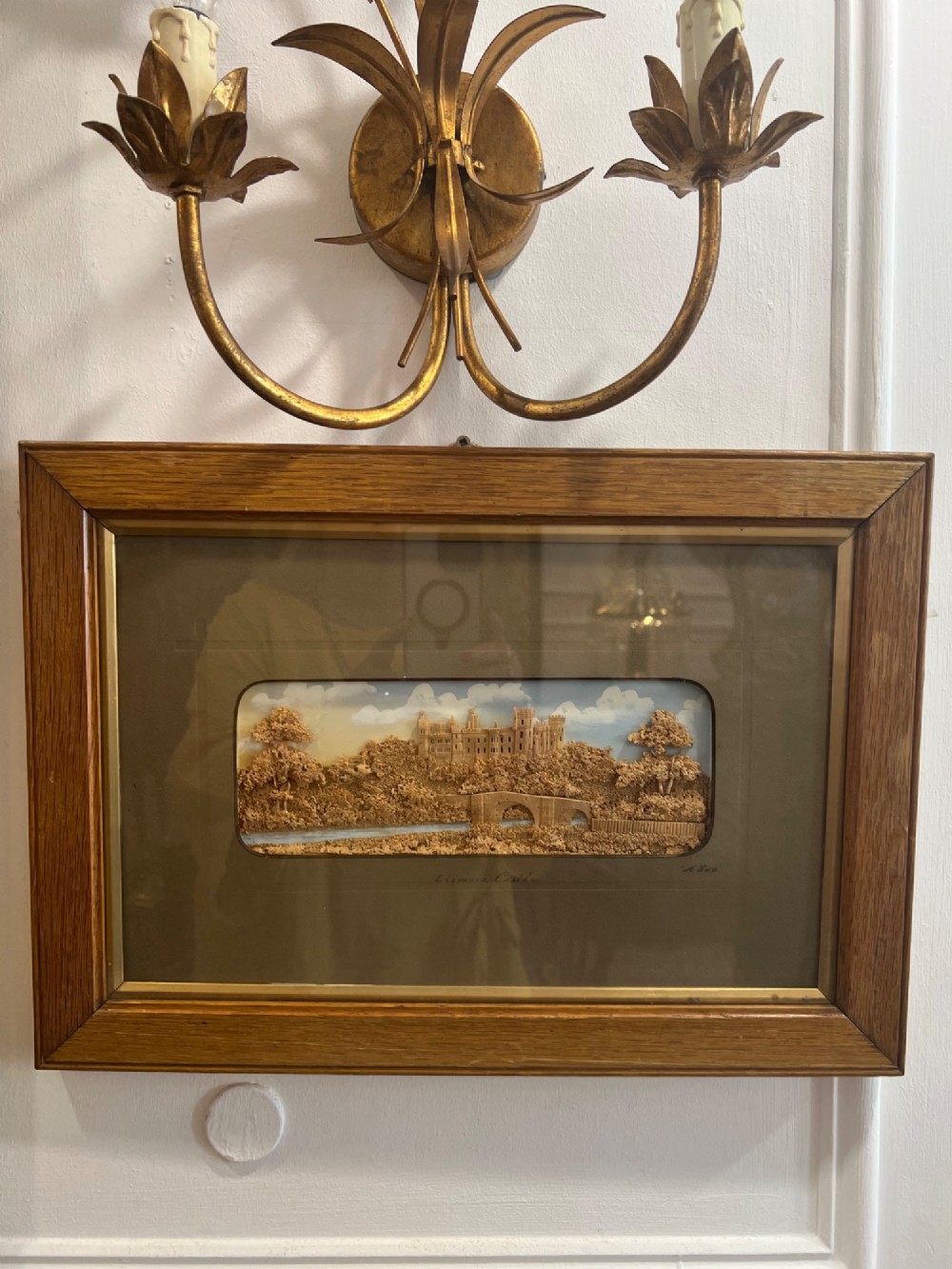 A 19thC Cork Diarama View VII