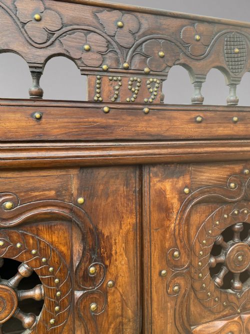 19TH CENTURY LIT CLOS BRETON CUPBOARD - ADDITIONAL PHOTO 3