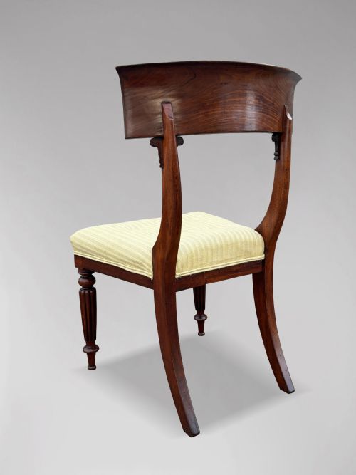 19TH CENTURY WILLIAM IV PERIOD MAHOGANY SIDE CHAIRS - ADDITIONAL PHOTO 7