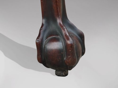 18TH CENTURY GEORGE II PERIOD MAHOGANY DROPLEAF TABLE - ADDITIONAL PHOTO 5
