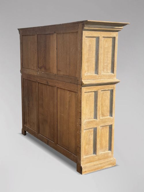 19TH CENTURY FRENCH PAINTED HOUSEKEEPERS CUPBOARD - ADDITIONAL PHOTO 4