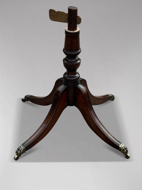 FINE QUALITY 19TH CENTURY MAHOGANY DRUM TABLE - ADDITIONAL PHOTO 4