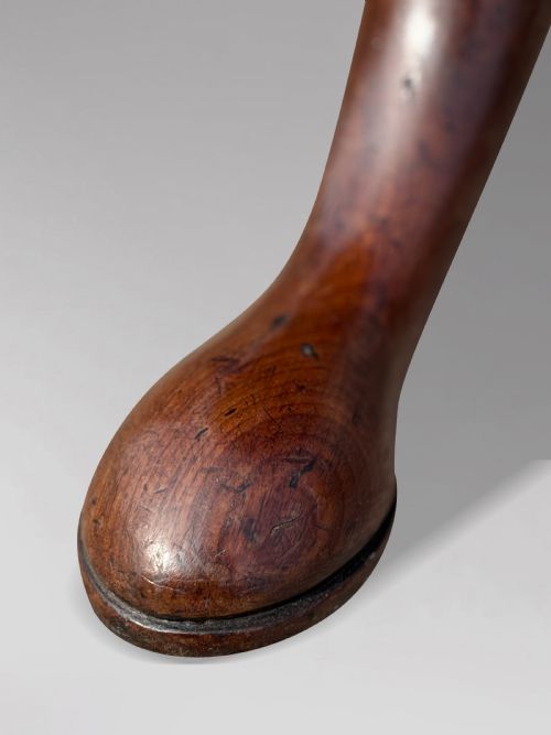 18TH CENTURY GEORGE III PERIOD MAHOGANY DUMB WAITER C1790 - ADDITIONAL PHOTO 6