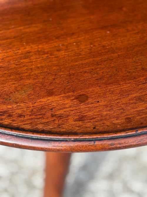 18TH CENTURY GEORGE III PERIOD MAHOGANY DUMB WAITER C1790 - ADDITIONAL PHOTO 8