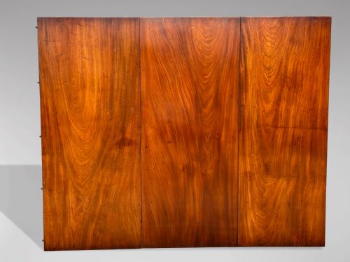 EARLY 19TH CENTURY GEORGIAN MAHOGANY TWIN PEDESTAL DINING TABLE C1800 - ADDITIONAL PHOTO 5