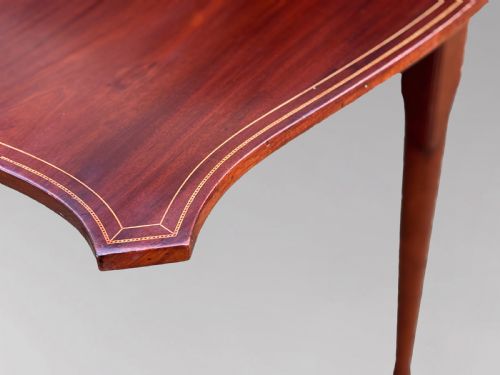 18TH CENTURY GEORGE III PERIOD MAHOGANY DROPLEAF TABLE C1790 - ADDITIONAL PHOTO 6
