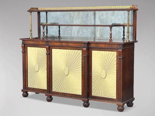EARLY 19TH CENTURY REGENCY PERIOD ROSEWOOD SIDEBOARD GILLOWS C1810 - ADDITIONAL PHOTO 6
