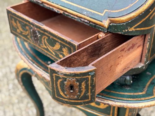 18TH CENTURY VENETIAN TRAVELLING BUREAU ON TABLE C1720 - ADDITIONAL PHOTO 1