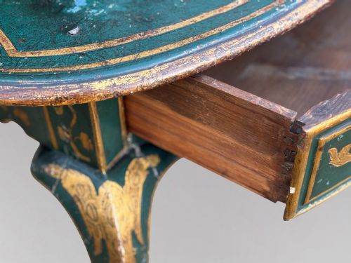 18TH CENTURY VENETIAN TRAVELLING BUREAU ON TABLE C1720 - ADDITIONAL PHOTO 4