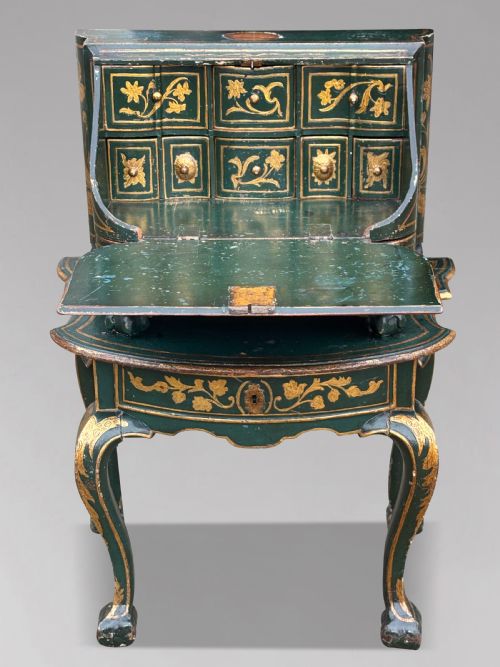 18TH CENTURY VENETIAN TRAVELLING BUREAU ON TABLE C1720 - ADDITIONAL PHOTO 7