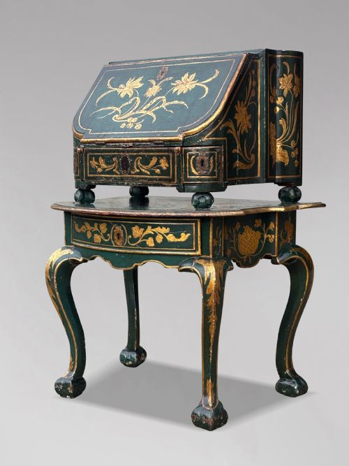 18TH CENTURY VENETIAN TRAVELLING BUREAU ON TABLE C1720 - ADDITIONAL PHOTO 15