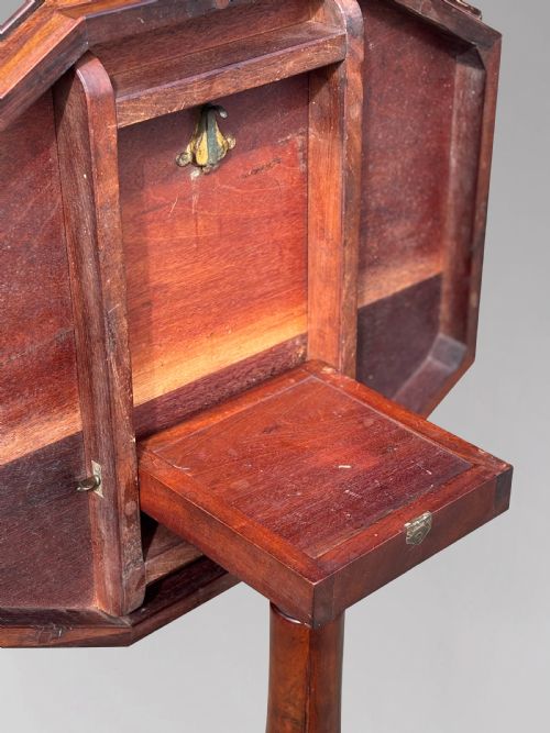 19TH CENTURY VICTORIAN WALNUT PARQUETRY TILTTOP TABLE C1860 - ADDITIONAL PHOTO 5