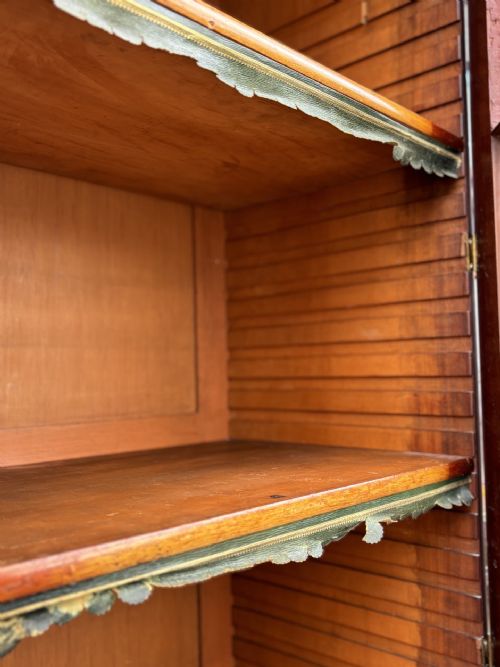 19TH CENTURY WILLIAM IV MAHOGANY LIBRARY BOOKCASE C1840 - ADDITIONAL PHOTO 11