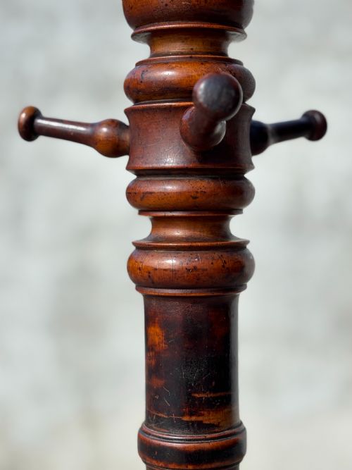 19TH CENTURY BENTWOOD HAT COAT STAND LABELLED FISCHEL C1890 - ADDITIONAL PHOTO 4