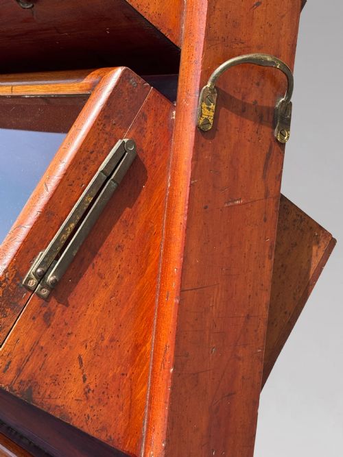 19TH CENTURY MAHOGANY MACKENZIE'S BISCUITS DISPLAY CABINET C1880 - ADDITIONAL PHOTO 3
