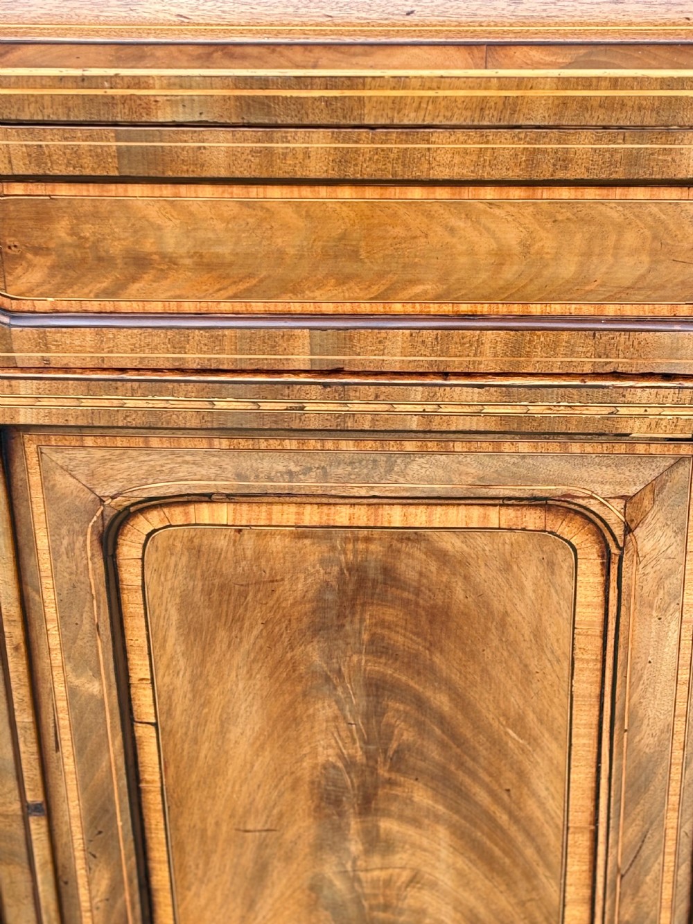 18TH CENTURY GEORGE III PERIOD MAHOGANY PEDESTAL SIDEBOARD View X
