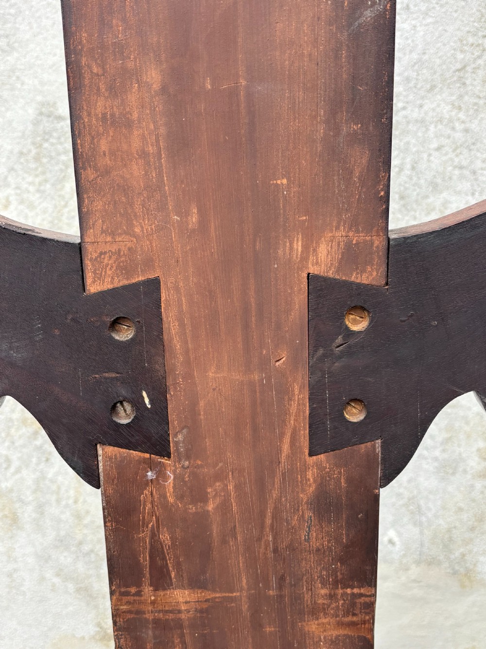A 19th-century Victorian mahogany hall stand with carved coat pegs, turned supports, and an umbrella base featuring a green drip tray. View V