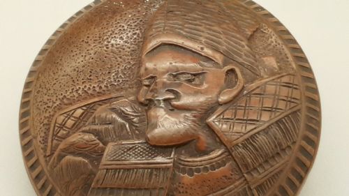 RARE JAPANESE MEIJI BOXWOOD MANJU NETSUKE OF SAMURAI UNSIGNED - ADDITIONAL PHOTO 1