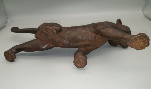 SUPERB JAPANESE MEIJI 19THC BRONZE OF A TIGER BY OMORI MITSUMOTOKOGEN - ADDITIONAL PHOTO 3