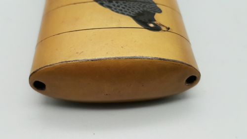 JAPANESE EDO 19THC LACQUER INRO DEPICTING FALCONRY AND HUNTING DOG - ADDITIONAL PHOTO 7