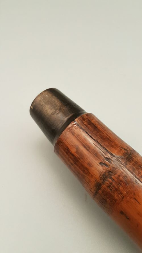 SUPERB JAPANESE MEIJI LATE 19THC PERIOD CARVED BAMBOO CANE - ADDITIONAL PHOTO 6